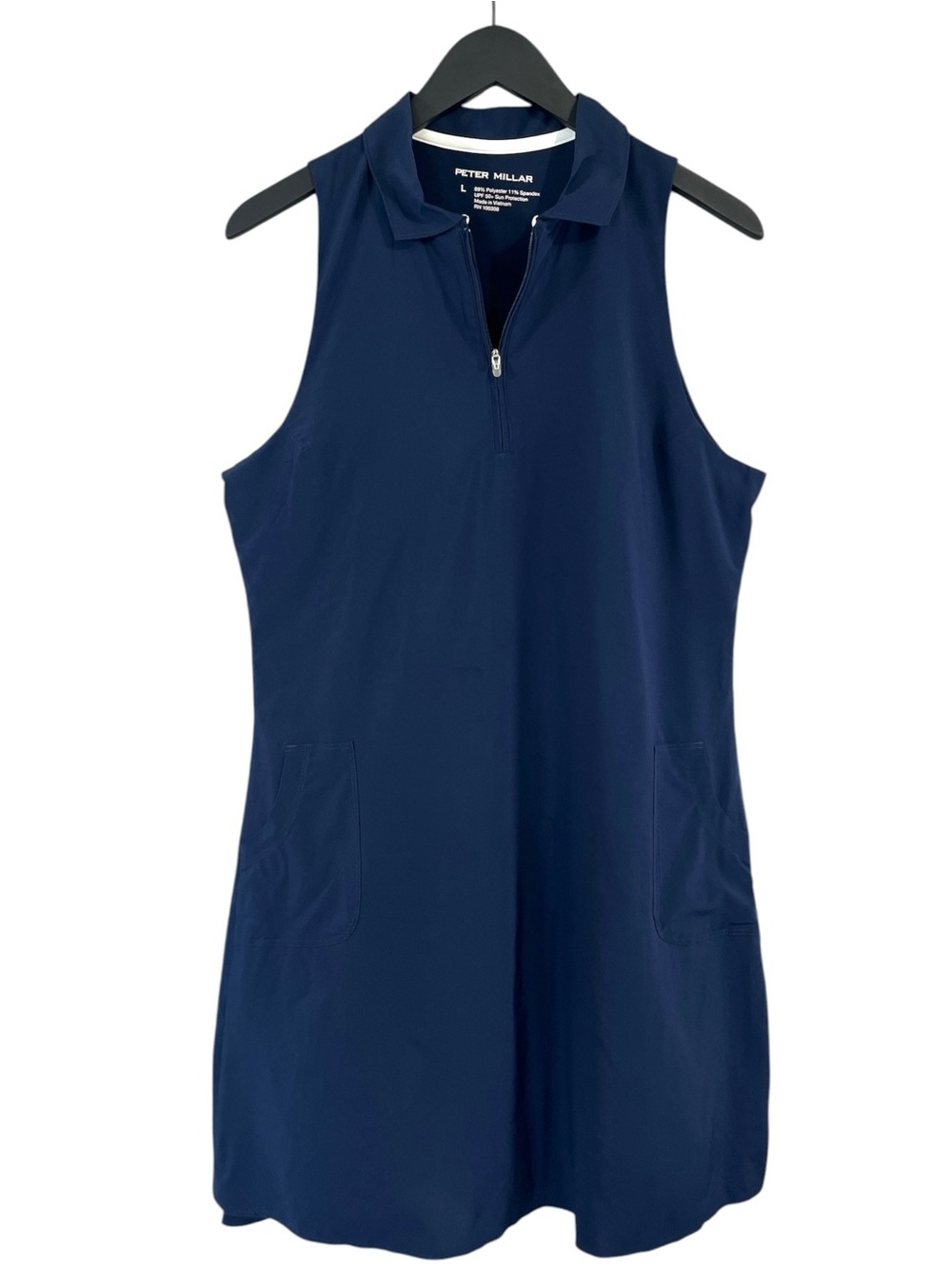 NWT Peter Millar Carner Sleeveless
Sport Dress Golf Tennis in Navy Size Large - Picture 6 of 9
